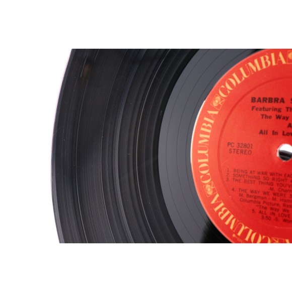 Barbra Streisand The Way We Were & All In Love Is Fair 1974 LP Record PC 32801 - Picture 13 of 16